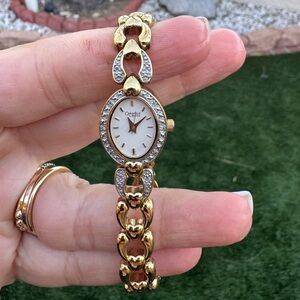 Caravelle by bulova gold womens watch